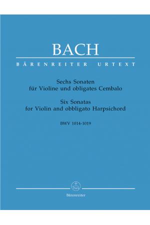 巴赫 六首小提琴与助奏羽管键琴奏鸣曲  BWV 1014-1019 BA 5240