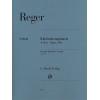 Reger 里格 A大调单簧管五重奏 OP 146 HN 1117