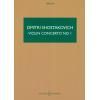 Shostakovich 肖斯塔科维奇 a小调第一小提琴协奏曲 OP 77（总谱）SIK6214