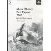  英皇考级：Music Theory Past Papers 2016年乐理真题答案2级