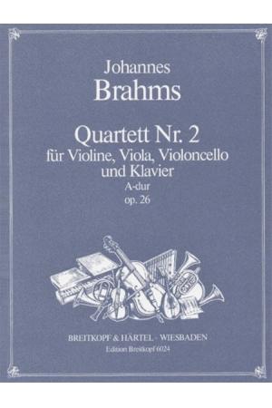 Brahms 勃拉姆斯第二号钢琴四重奏 op. 26 EB 6024