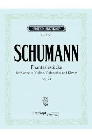 Schumann 舒曼  幻想曲--为单簧管（小提琴、大提琴、）和钢琴而作 op. 73  EB 8794