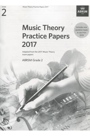 英皇考级： Music Theory Past Papers 2017年乐理真题2级