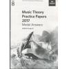 英皇考级：Music Theory Past Papers 2017年乐理真题答案8级