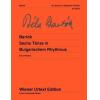 Bela Bartok: 6 Dances in Bulgarian Rhythm for piano | UT50414