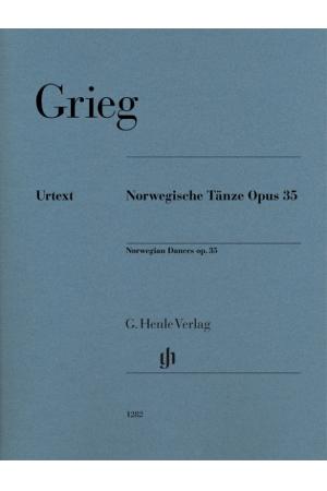 GRIEG 格里格 挪威舞曲，op. 35 HN 1282