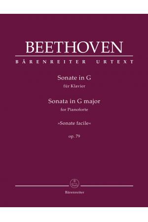 Beethoven 贝多芬 G大调钢琴奏鸣曲 op.79 BA 11815