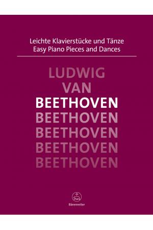 Beethoven 贝多芬 简易钢琴曲和舞曲 BA 6560