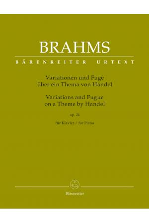 Brahms 勃拉姆斯 亨德尔主题变奏曲 op.24 BA 9607