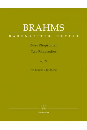 Brahms 勃拉姆斯 狂想曲 op.79 BA 9614