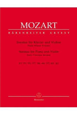 Mozart 莫扎特 早期维也纳小提琴奏鸣曲 BA 4775
