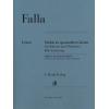   FALLA 曼努埃尔·德·法雅 西班牙花园之夜，为钢琴与乐队而作 HN 1450