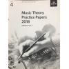英皇考级 乐理试题试卷 2018年乐理真题 4级 英文原版 不含答案