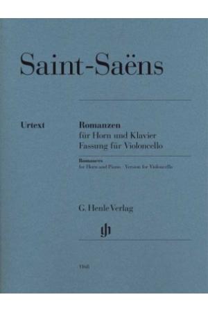 圣-桑 浪漫曲(为圆号与钢琴而作) 大提琴版本 HN 1168 