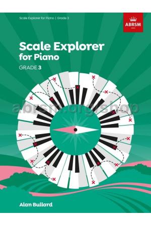 英皇考级 Scale Explorer for Piano 2021年版 钢琴音阶练习教材 第三级 英文版