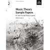英皇考级2021年版Music Theory Sample Papers音乐理论样本第二级 英文版