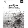 英皇考级2021年版Music Theory Sample Papers音乐理论样本第三级 英文版