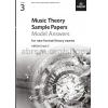 英皇考级2021年版Music Theory Sample Papers音乐理论样本第三级 答案 英文版