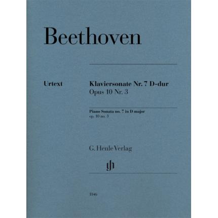 BEETHOVEN 贝多芬 D大调第七钢琴奏鸣曲 op. 10 no. 3 HN 1146