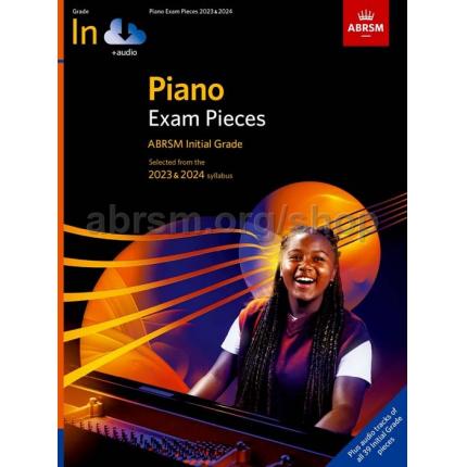  英皇考级 钢琴考级初级钢琴考级作品2023-2024  附音频 英文原版