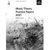  英皇考级 乐理试题试卷 2021年乐理真题 4级 英文原版 不含答案