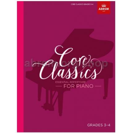 英皇考级 钢琴考级作品 核心经典曲目Core Classics  Essential repertoire for piano 第3-4级 英文原版