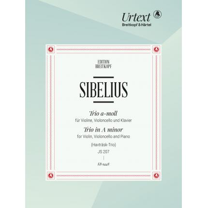 Sibelius 西贝柳斯 a小调 “哈夫特拉斯克歌曲三重奏”EB 9448 