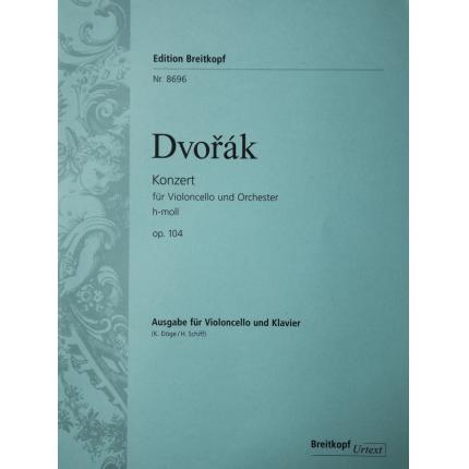  Dvořák 德沃夏克 大提琴协奏曲 h-moll op. 104 EB 8696