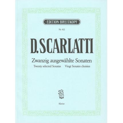 Scarlatti 多梅尼科·斯卡拉蒂 20首钢琴奏鸣曲选集 EB 432 