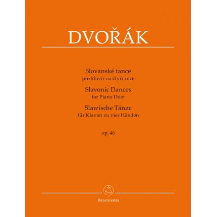 Dvorak 德沃夏克 《斯拉夫舞曲》钢琴二重奏 第一集 OP.46 BA 9547