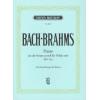 勃拉姆斯 改编根据巴赫g小调小提琴奏鸣曲极板乐段所作的钢琴 EB 6019