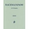  Rachmaninoff 拉赫玛尼诺夫 24首钢琴前奏曲（精装） HN 1520