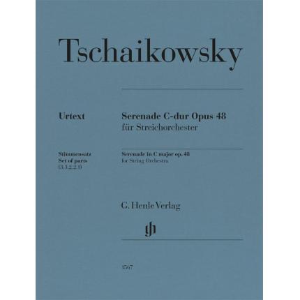  TCHAIKOVSKY 柴可夫斯基 C大调弦乐小夜曲 op. 48 分谱 HN 1567