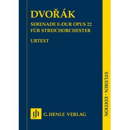  DVOŘÁK 德沃夏克 E大调小夜曲--为弦乐队而作op. 22 总谱 HN 7003