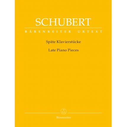  Schubert 舒伯特 晚期钢琴作品集 BA09634
