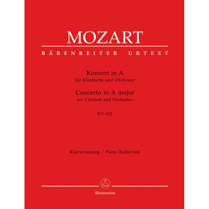 Mozart 莫扎特 A大调单簧管协奏曲 K. 622 BA04773-90