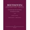  Beethoven 贝多芬 以圆舞曲为主题的33首钢琴变奏曲op. 120《迪亚贝利变奏曲》BA09657