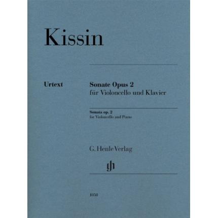  EVGENY KISSIN 基辛 奏鸣曲op. 2--为大提琴和钢琴而作 HN 1050