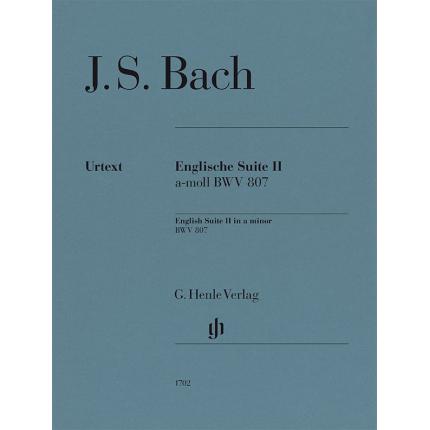 J S 巴赫 a小调第2英国组曲 BWV 807 HN 1702