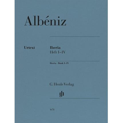 Albéniz阿尔贝尼斯：伊比利亚组曲（第1--4卷） HN 1678