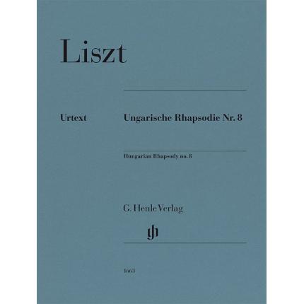  LISZT 李斯特 第8匈牙利狂想曲 no. 8 HN 1663