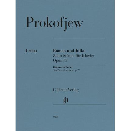  PROKOFIEV 普罗科菲耶夫《罗密欧与朱丽叶》十首钢琴曲 op. 75 HN 1621