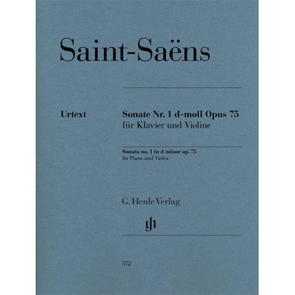  圣-桑 d小调第1小提琴奏鸣曲 op. 75（为钢琴和小提琴而作）HN 572 